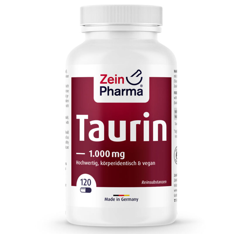 ТАУРИН / TAURIN – ZeinPharma 1000mg х 120 капсули