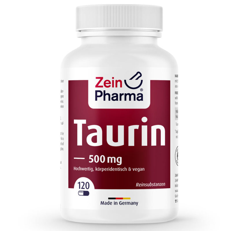 ТАУРИН / TAURIN – ZeinPharma 500mg х 120 капсули