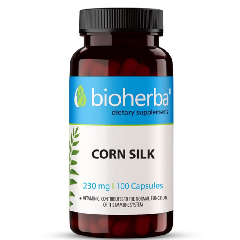 Царевична коса / Corn Silk Bioherba 230 mg x 100 капсули