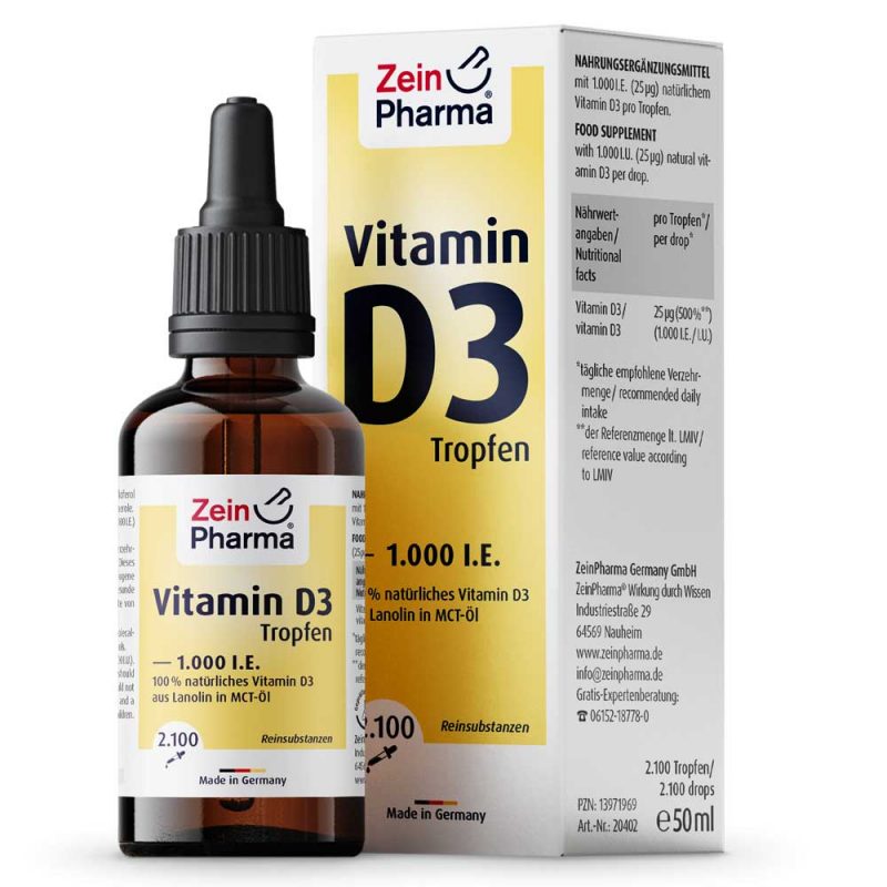 Витамин-Д / Vitamin-D ZeinPharma на Капки 50 мл