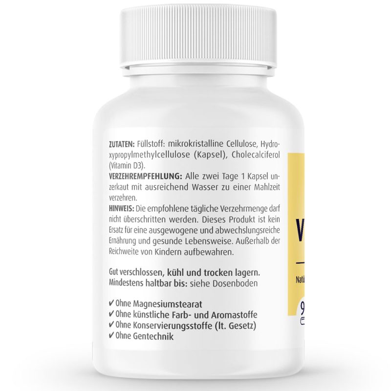 Витамин-Д3 / Vitamin D3 2000 IU ZeinPharma – 50μg x 90 капсули