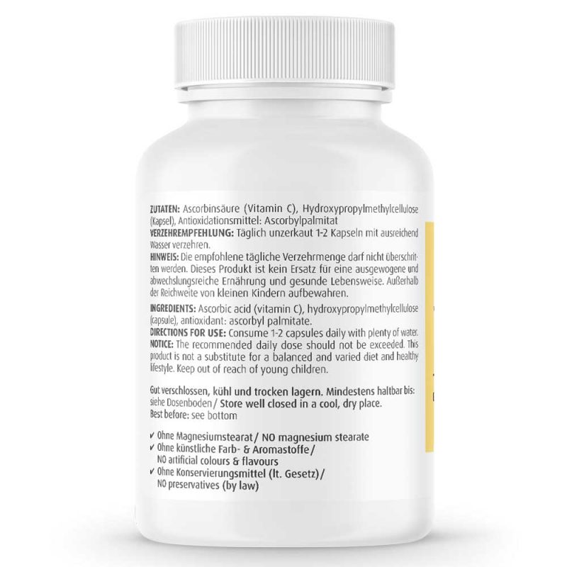 Витамин-Ц / Vitamin-C ZeinPharma – 500mg x 90 капсули
