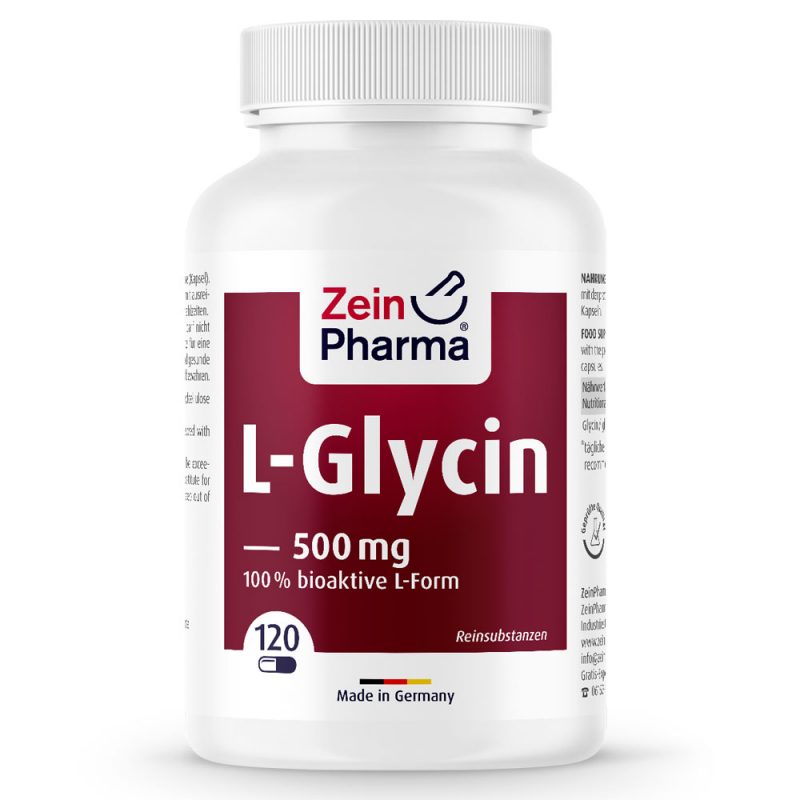Л-ГЛИЦИН / L-GLICIN ZeinPharma – 500mg x 120 капсули