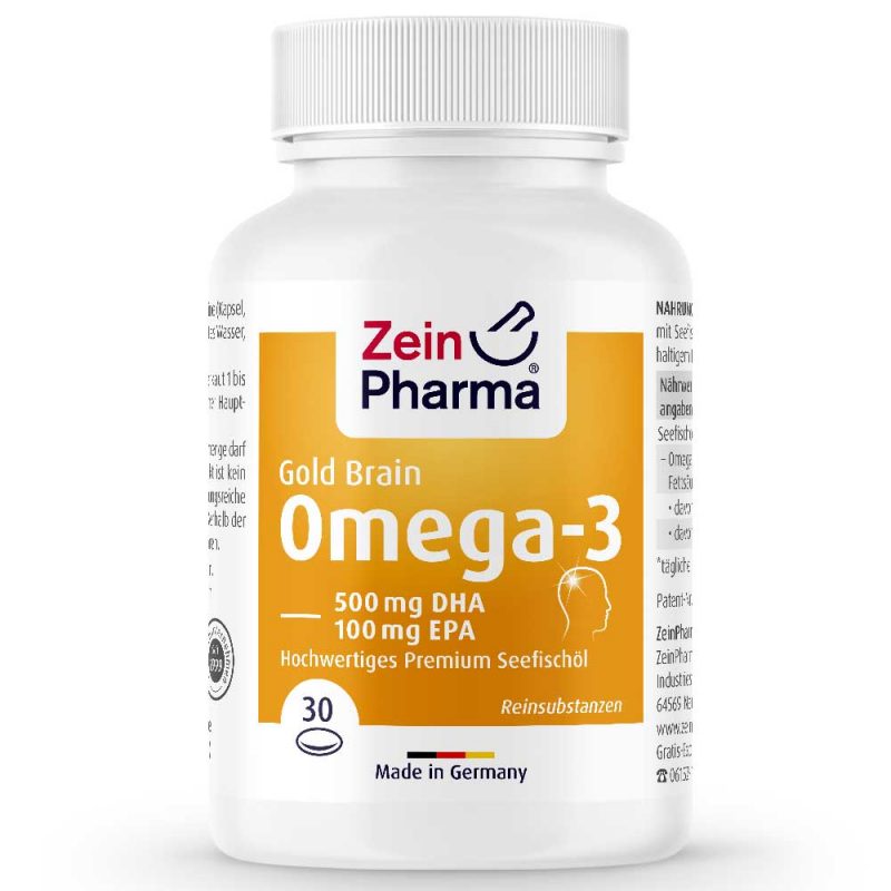 За Памет – BRAIN OMEGA-3 ZeinPharma 30 софтгел капсули